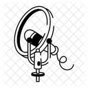 Pop Filter Microphone Audio Icon