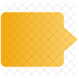 Pop Up Message Icon - Download in Gradient Style