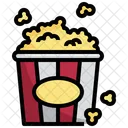 Popcarn Cinema Popcorn Icon
