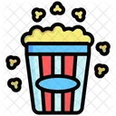 Popcorn Food Cinema Icône