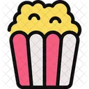 Popcorn Cinema Fast Food Icône