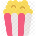 Popcorn Cinema Fast Food Icon