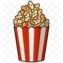 Popcorn Buttery Salty Icon