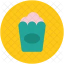 Popcorn Box Snack Icon