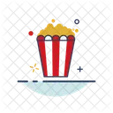 Popcorn Snack Circus Icon