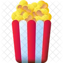 Popcorn Food Cinema Icon