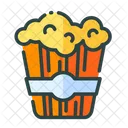 Popcorn Food Meal Icon