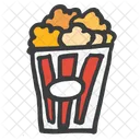 Popcorn Cinema Movie Icon