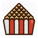 Popcorn Snack Meal Icon