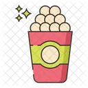 Popcorn Popcorn Pack Food Icon