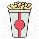 Popcorn Movie Cinema Icon