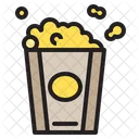 Popcorn Snack Movie Icon