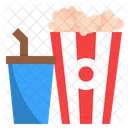 Popcorn Entertainment Movie Icon