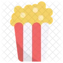 Popcorn Movie Food Snack Icon
