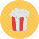 Popcorn Cinema Fastfood Icon
