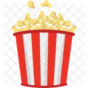 Popcorn Corn Healthy Icon