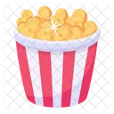 Popcorn Entertainment Snacks Icon