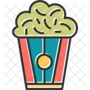 Popcorn Beverage Corn Icon