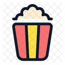 Co Popcorn Popcorn Food Icon