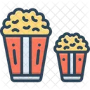 Largely Enlarge Popcorn Icon