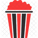 Popcorn Cinema Drink Icon