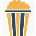 Popcorn Cinema Drink Icon