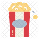 Popcorn Food Snack Icon