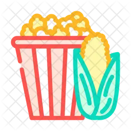 Popcorn  Icon