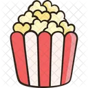 Popcorn Fast Food Cinema Icône