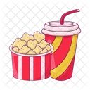 Snack Popcorn Corn アイコン