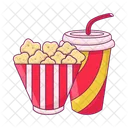 Snack Popcorn Corn Icon