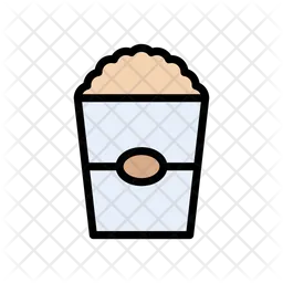 Popcorn Bowl  Icon