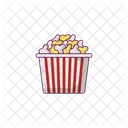 Popcorn Snack Cup Icon
