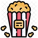 Popcorn Box Popcorn Cinema Icon