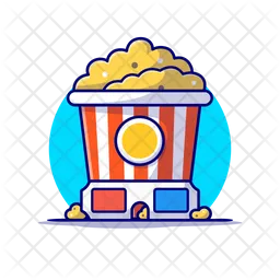 Popcorn Box  Icon