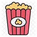 Popcorn Box Popcorn Snack Icon