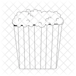 Popcorn bucket  Icon