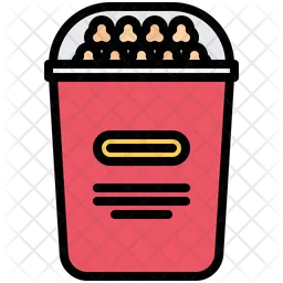 Popcorn Bucket  Icon