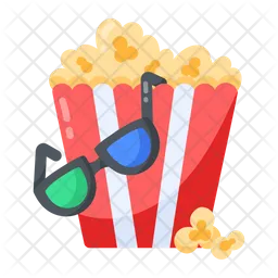 Popcorn Bucket  Icon