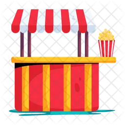 Popcorn Cart  Icon