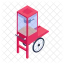 Popcorn Cart Popcorn Stall Popcorn Trolley Icon