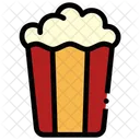 Popcorn Food Cinema Icon