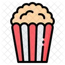 Popcorn Corn Box Icon