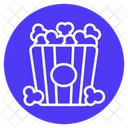 Popcorn Food Cinema Icon