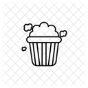 Popcorn Food Cinema Icon