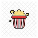 Popcorn Food Cinema Icon