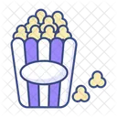 Popcorn Food Cinema Icon