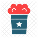 Popcorn Food Cinema Icon