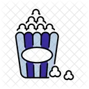 Popcorn Food Cinema Icon