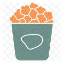 Popcorn Food Movie Icon